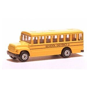 Adventure Force Die Cast Vehicle: 3" Yellow School Bus, NEW & SEALED